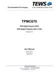 User Manual TPMC670