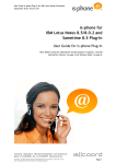 is-phone for IBM Lotus Notes/Sametime Plug-In