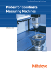 Probes for Coordinate Measuring Machines