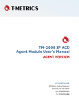 TM-2000 IP ACD Agent Module v3.0 Agent Version