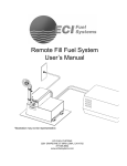 Remote Fill User`s Manual