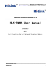 HLK-RM04 User Manual