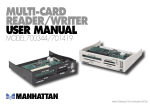 MULTI-CARD READER/WRITER USER MANUAL