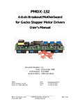 PMDX-132 User`s Manual, revision 1.2