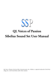 QL Voices of Passion Sound Set User Manual