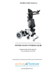 Karman Stand Up Wheelchair User Manual