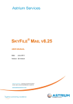 SKYFILE MAIL V8.25 - Satcom