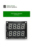 PID Display Module User Manual