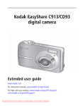 Kodak C913 User Guide Manual pdf