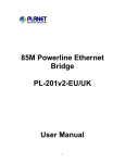 PL-201v2 Ethernet Bridge User Manual
