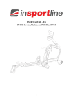 USER MANUAL – EN IN 8722 Rowing Machine inSPORTline RW60