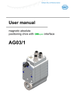 User manual CANopen