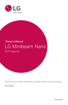 LG Minibeam Nano - Projector Central