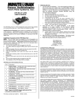 CPE RELAY CARD USER`S MANUAL