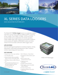XL SerieS Data LoggerS