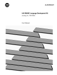 2708-803, A-B VBASIC Language Development Kit User Manual