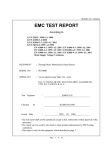 EMC TEST REPORT