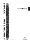 ULTRADRIVE PRO DCX2496