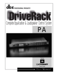 PA DriveRack Manual - Zasco Productions, LLC
