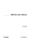 M5272C3 User`s Manual