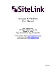 SiteLink Web Edition