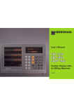 encoder position display unit