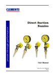 Nozzle User Manual - Clements Medical Equipment