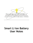User Notes - Inspired Energy