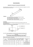 User manual ArcLine 12 18 24 36