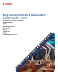 King County Director`s Association