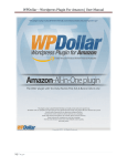 WPDollar – Wordpress Plugin For Amazon | User Manual