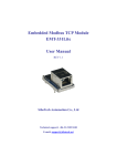 Embedded Modbus TCP Module EMT