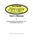 User`s Manual - Hytrol Conveyor Company, Inc.