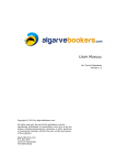 USER MANUAL - AlgarveBookers.com