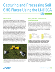 Capturing and Processing Soil GHG Fluxes Using the LI