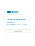 Chapter 8: Using Decision Support with Invoices