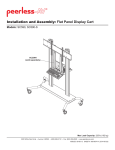 Peerless SC590(-S) User`s Manual