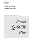 Power Q-6000 PLUS User manual (MNPG80-00) - I