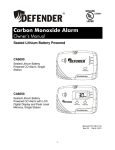 CA6100 User Manual - Detectors Plus Online Store