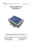 KB3010 GPRS DTU User Manual Shenzhen