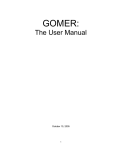 GOMER Configuration File