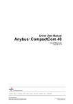 Anybus-CompactCom Software Design Guide