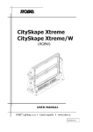 User manual CitySkape Xtreme_2_2