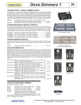 Dove Dimmers 1 - Stage-N