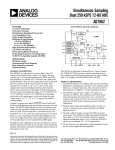 AD7862 Simultaneous Sampling Dual 250 kSPS