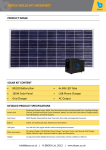 detailed product specifications