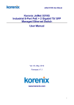 Korenix JetNet 5310G Manual