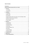 Table of Contents Introduction