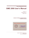 GME 2000 User`s Manual