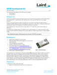 Quick Start Guide - BT740 Development Kit